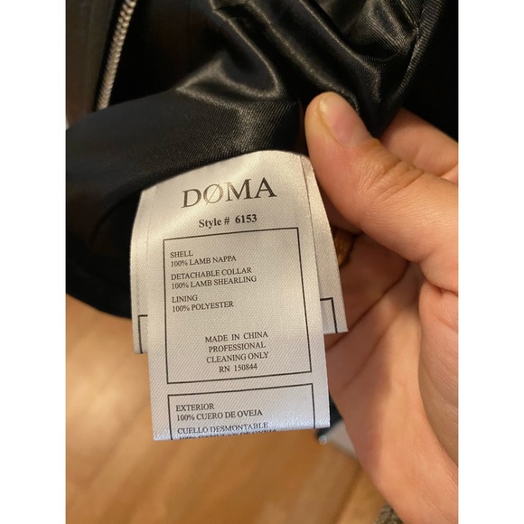 DOMA Leather Jacket - Picture 3 of 8